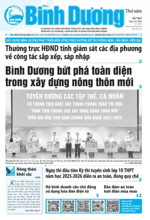 Số 7467 Ngày 29-5-2025