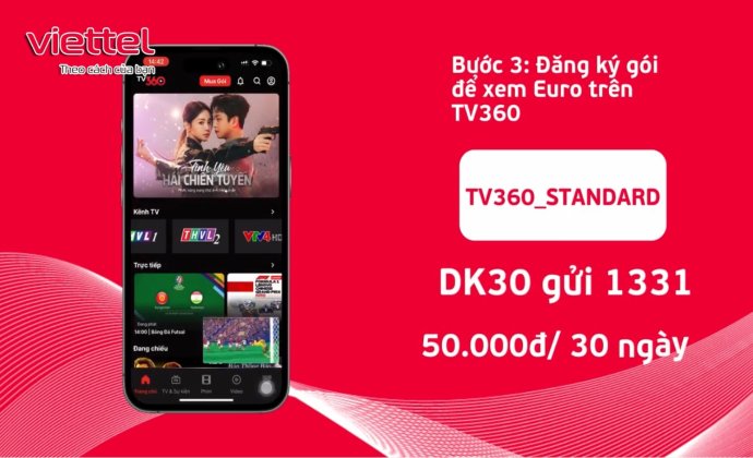 Cùng TV360 - Viettel “Săn” bóng vàng