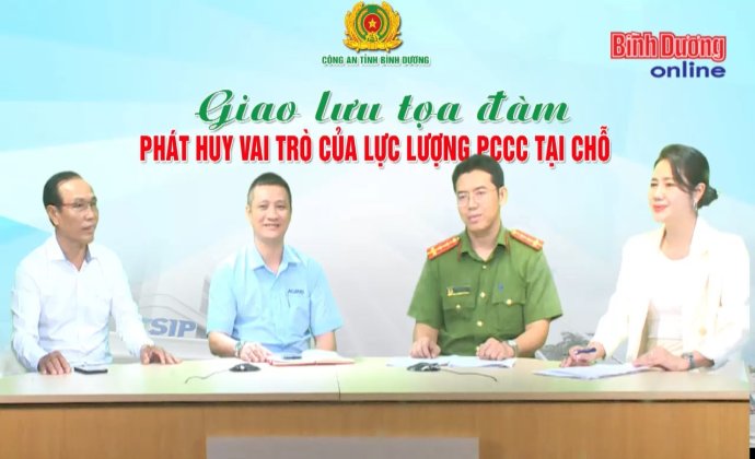 Giao lưu: Phát huy vai trò của lực lượng PCCC tại chỗ