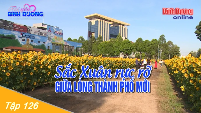 Vibrant spring beauty in the heart of the new city