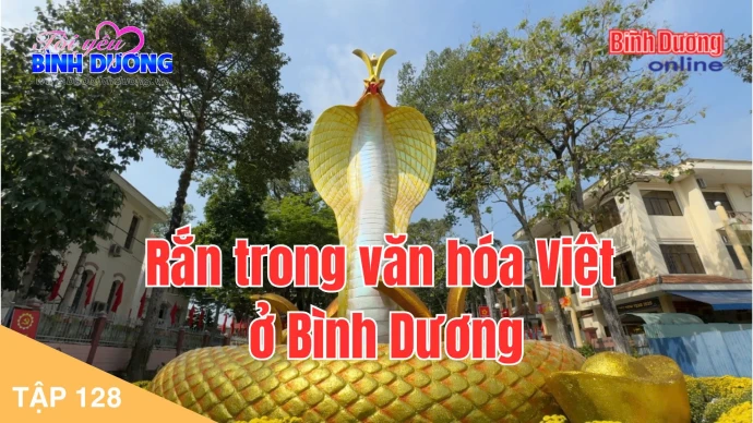 Snake in Vietnamese culture retained in Binh Duong