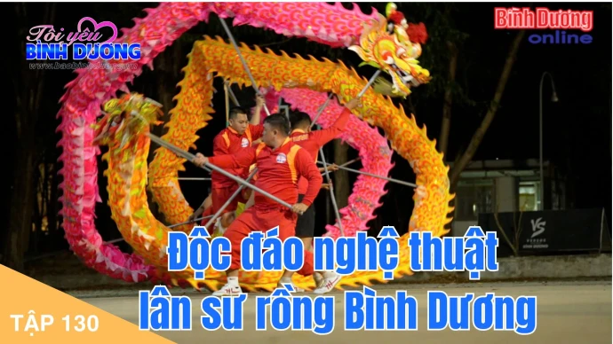 Unique art of Binh Duong’s unicorn, lion and dragon dance