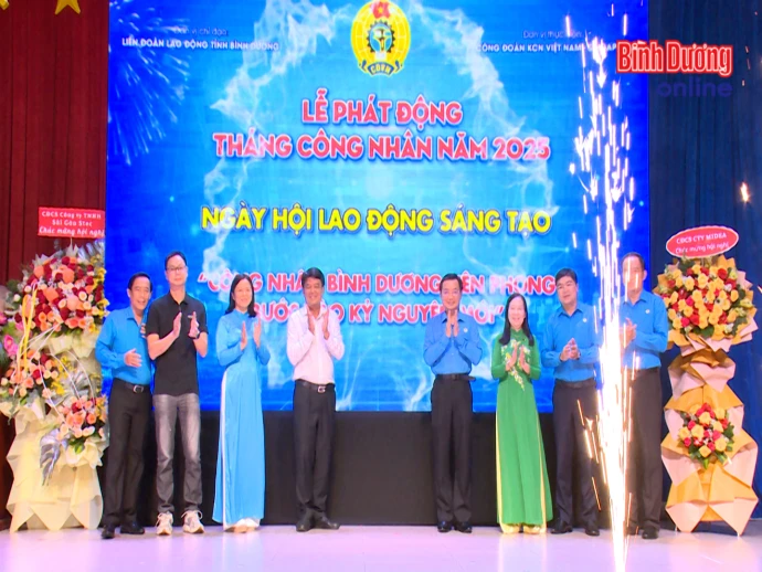 Bình Dương phát động Tháng công nhân năm 2025