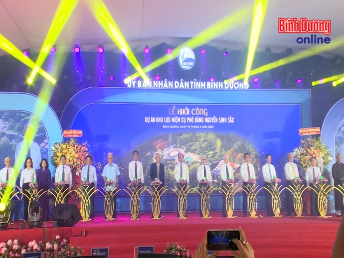 Khởi công dự án Khu lưu niệm Cụ Phó bảng Nguyễn Sinh Sắc