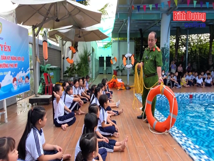 Bản tin PCCC số 2-2025: Phòng ngừa đuối nước cho trẻ em trong dịp hè