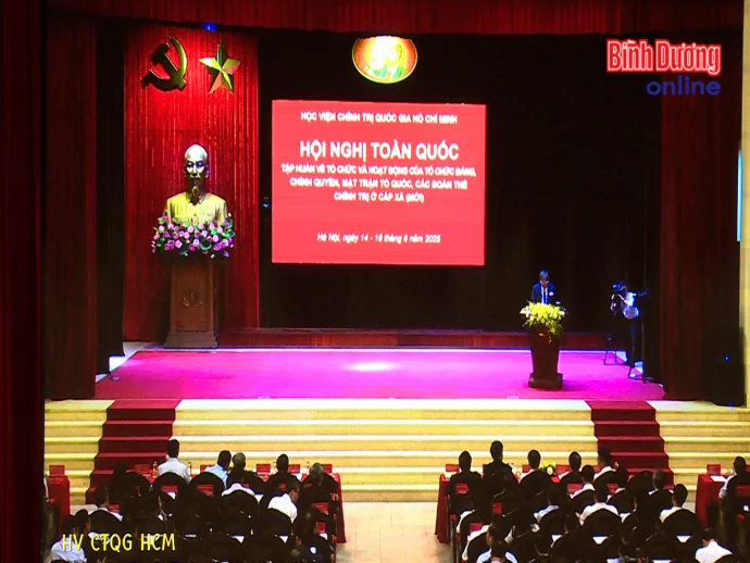 Hội nghị tập huấn toàn quốc về tổ chức và hoạt động của hệ thống chính trị ở cấp xã theo mô hình mới