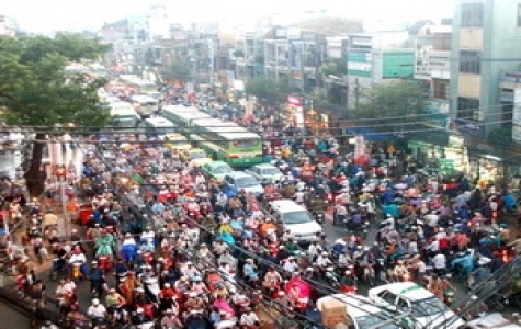 Xe ôtô vào trung tâm TP Hồ Chí Minh phải nộp phí