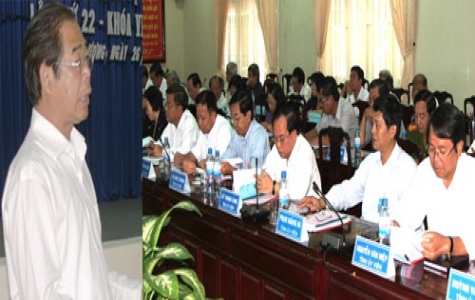 Hội nghị Ban Chấp hành TỈNH Đảng bộ lần thứ 22 - khóa VIII: Thực hiện quy trình công tác nhân sự Đại hội Tỉnh Đảng bộ lần thứ IX