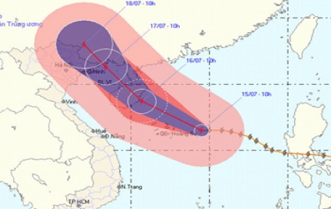 Bão Conson ảnh hưởng trực tiếp đến Quảng Ninh - Hải Phòng