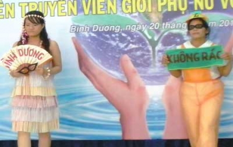 70 thí sinh tham dự hội thi Tuyên truyền viên giỏi “Phụ nữ với môi trường”