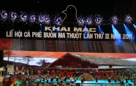 Khai mạc Lễ hội cà phê Buôn Ma Thuột lần thứ III năm 2011