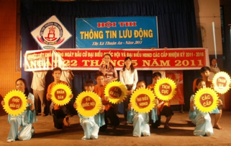 Thuận An tổ chức hội thi Thông tin lưu động