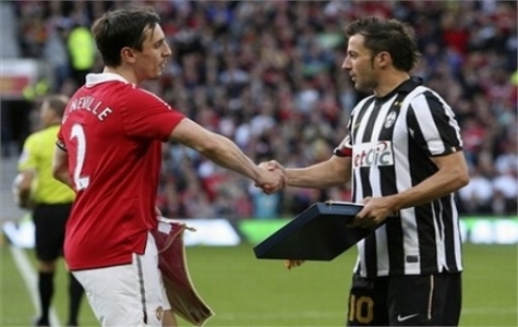 Man Utd thua Juventus trong ngày chia tay Neville