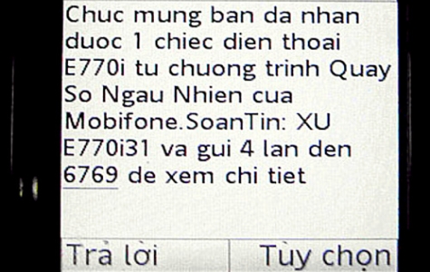 Kể từ 1-12, tin nhắn “rác” có thể bị phạt đến 50 triệu đồng