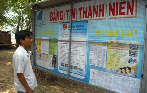 Bảng tin thanh niên:  Một kênh tuyên truyền thiết thực