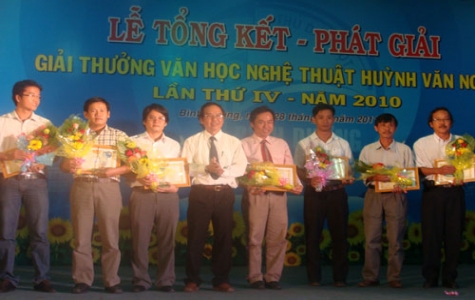 Tổng kết trao giải “Giải thưởng Văn học nghệ thuật Huỳnh Văn Nghệ” lần thứ IV