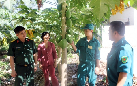 Long Nguyên (Bến Cát) phát huy truyền thống của xã anh hùng