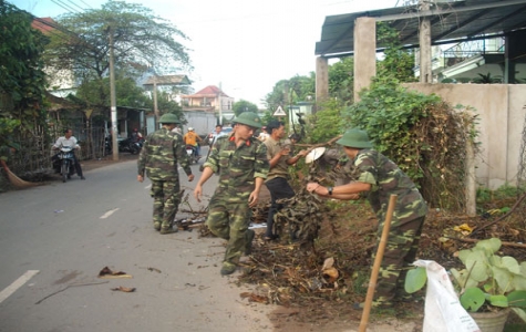 Trường Sĩ quan Công binh: Tăng cường tình đoàn kết, gắn bó quân dân