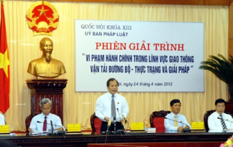 Kiến nghị tăng mức phạt tiền tối đa trong lĩnh vực giao thông đường bộ