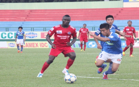 Vòng 20 V-League 2012: B.Bình Dương bị cầm chân trên sân Gò Đậu