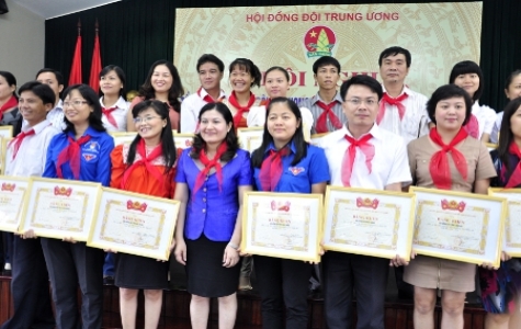 Công tác Đội và phong trào thiếu nhi năm học 2011 - 2012 đạt nhiều kết quả tích cực