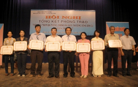 Tổng kết phong trào “Toàn dân phòng, chống HIV/AIDS tại cộng đồng dân cư” giai đoạn 2008-2012