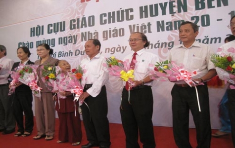 Hội Cựu giáo chức huyện Bến Cát: Mái nhà chung của những nhà giáo về hưu