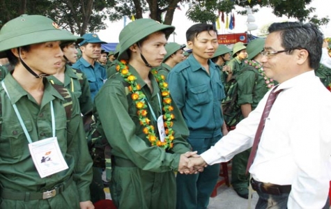 Tưng bừng ngày hội giao quân