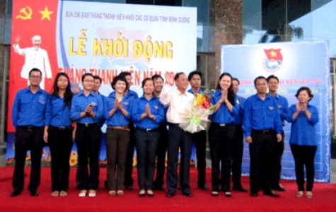 Đoàn khối các Cơ quan tỉnh Bình Dương: Phát động Tháng Thanh niên 2013