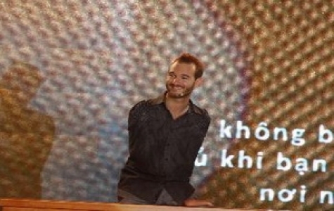 Nick Vujicic giao lưu doanh nhân khu vực phía Bắc