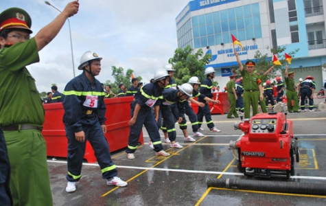 “Lính chữa cháy” luôn tận tụy rèn luyện, yêu nghề