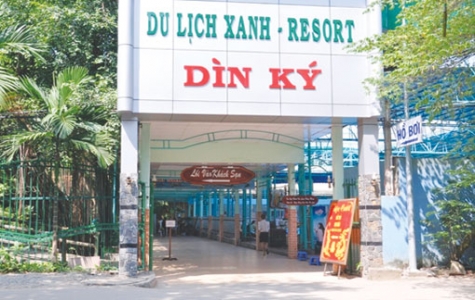 Khu du lịch xanh Dìn Ký mùa hè thu hút du khách