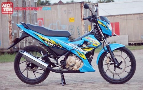 Satria 150 mới - xe côn tay chiến lược của Suzuki