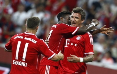 Thua ngược Bayern Munich 1-2, Man City vuột Audi Cup