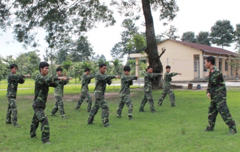 Trưởng thành hơn từ môi trường quân ngũ