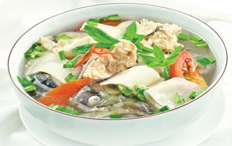 Canh chua cá hồi