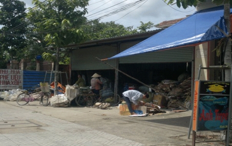 Hiểm họa từ thu mua phế liệu