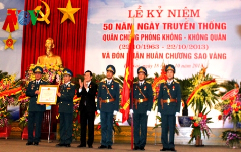 Kỷ niệm 50 năm Quân chủng phòng không- không quân