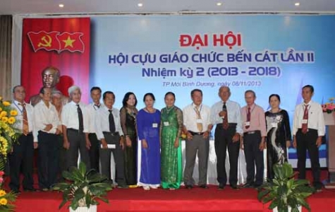 Hội Cựu giáo chức huyện Bến Cát Đại hội nhiệm kỳ 2 (2013-2018)