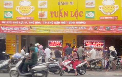 TP.Thủ Dầu Một có cửa hàng bánh mì giao hàng tận nơi