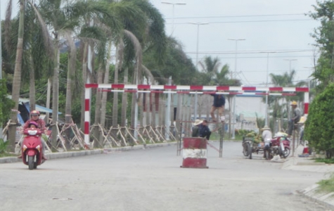 Xung quanh phản ánh của Công ty TNHH TM-DV Tân Hiệp Phát: Barie đã được tháo dỡ!