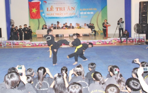 Hội Võ Cổ truyền Bình Dương: Tổ chức Lễ Tri ân “Ngày Thầy Võ” năm 2013