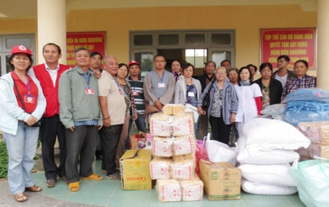 Hội Chữ thập đỏ tỉnh: Tiếp tục chia sẻ với đồng bào bị ảnh hưởng bởi thiên tai tại tỉnh Quảng Trị