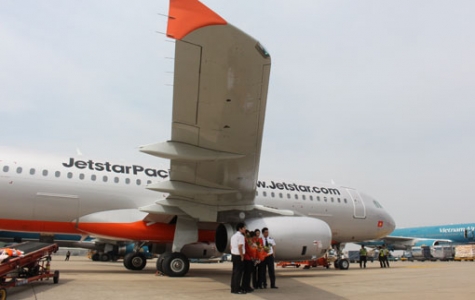 Jetstar Pacific nhận thêm máy bay Airbus A320