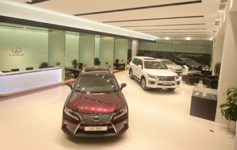 Đẳng cấp showroom đầu tiên của Lexus Việt Nam