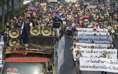 Thủ lĩnh biểu tình tuyên bố Bangkok sẽ bị "tê liệt"