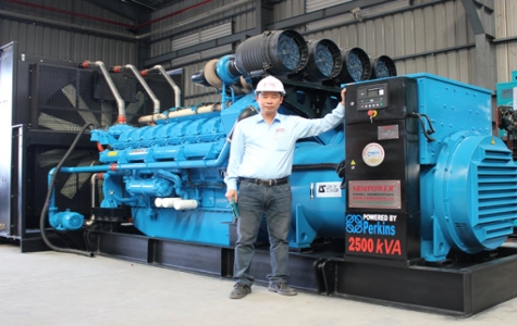 Công ty SBM Power chế tạo máy phát điện 2.500kva:  Nâng tầm thương hiệu Việt