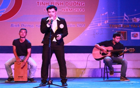 Vòng bán kết Hội thi Tiếng hát học sinh – sinh viên tỉnh Bình Dương năm 2014