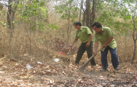 Chủ động phòng chống cháy rừng mùa khô