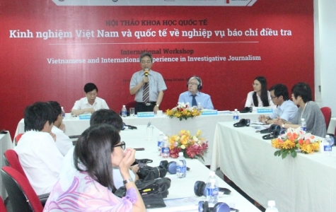 Hội thảo khoa học quốc tế về nghiệp vụ báo chí điều tra